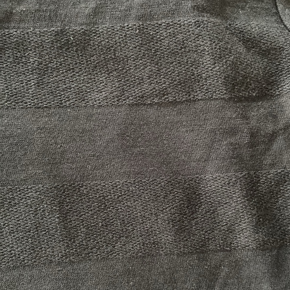 Theory sz XL cotton longsleeve tshirt hoodie 2 buttons LIKE NEW dark navy blue - Picture 11 of 12
